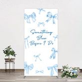 Lofaris Out of Blue Before I Do Wedding Rectangle Backdrop